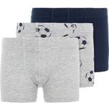 Name It Boxer Shorts 3-pack - Grey/Grey Melange (13177799)