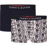 Tommy Hilfiger Boxershorts Tommy Hilfiger Logo Waistband Organic Cotton Trunks 2-pack - Mbu/Flag/Logo/Aop/Desert Sky (UB0UB00291)