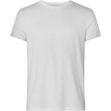 Resteröds Herr T-shirts & Linnen Resteröds Bamboo Crew Neck T-shirt - White