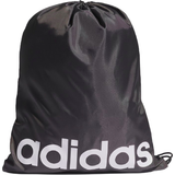 Svarta Gymnastikpåsar på rea adidas Essentials Logo Gym Sack - Black/White