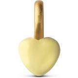 ENAMEL Copenhagen Heart Charm - Gold/Light Yellow
