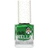 Guld - Vattenbaserade Nagelprodukter Miss Nella Peel off Kids Nail Polish #601 Kiss the Frog Glitter 4ml
