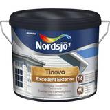Målarfärg på rea Nordsjö Tinova Excellent Exterior Träfärg Black 10L