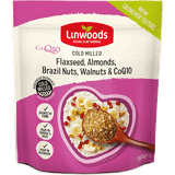 Linwoods Gojibär Matvaror Linwoods Milled Flaxseed Almonds Brazil Nuts Walnuts & Co-Enzyme Q10 360g
