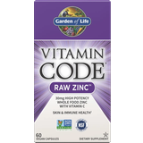 Garden of Life C-vitaminer Vitaminer & Mineraler Garden of Life Vitamin Code Raw Zinc 60 st