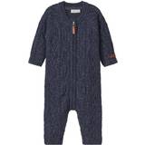 Polyester Jumpsuits Barnkläder Name It Rilla Bodystocking - Dark Blue