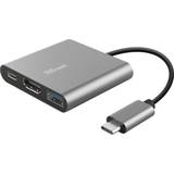 Trust Kablar Trust USB C - USB A/USB C/HDMI Adapter