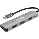 Sandberg Kablar Sandberg USB C - 2USB A/HDMI/USB C Adapter