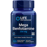 Life Extension Vitaminer & Mineraler Life Extension Mega Benfotiamine 250mg 120 st