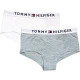 L Trosor Barnkläder Tommy Hilfiger Logo Panties 2-pack - Gray Melange (UG0UG004630TE)