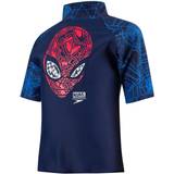 24-36M UV-tröjor Barnkläder Speedo Marvel Spiderman Sun Top - Navy/Lava Red/Neon Blue (805594C888-1)