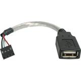 Kablar StarTech USB A-USB 4-Pin M-F Adapter