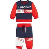 Tommy Hilfiger Tracksuits Tommy Hilfiger Organic Cotton Colour-blocked Logo Tracksuit - Twilight Navy (KN0KN01288C87)