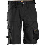 Cargoshorts - Herr - Polyester Snickers Workwear AllroundWork Stretch Shorts - Black/Black