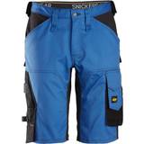 Cargoshorts - Herr - Polyester Snickers Workwear AllroundWork Stretch Shorts - True Blue/Black