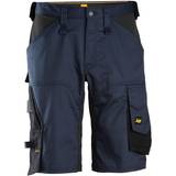 Cargoshorts - Herr - Polyester Snickers Workwear AllroundWork Stretch Shorts - Navy/Black