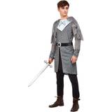 Silver - Vikingar Dräkter & Kläder Smiffys Winter Warrior King Costume Grey