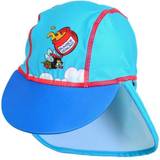 Bamse Barnkläder Swimpy Teddy Bear & Swirl UV Hat UPF 50 - Blue
