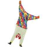 Cirkus & Clowner - Unisex Dräkter & Kläder Smiffys Upside Down Clown Costume
