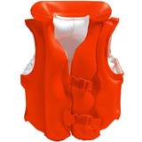 Orange Simning Intex Deluxe Inflatable Vest JR