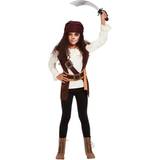 Brun - Pirater - Övrig film & TV Maskeradkläder Smiffys Girls Dark Spirit Pirate Costume