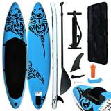 vidaXL Inflatable SUP Surfboard Set
