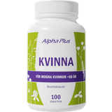 Alpha Plus D-vitaminer Vitaminer & Mineraler Alpha Plus Kvinna 100 st