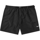 Nike Badkläder Nike Belted Packable 5" Shorts - Black