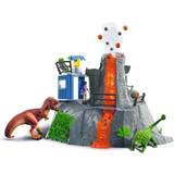 Leksaker Schleich Dinosaurs Volcano Expedition Base Camp 42564