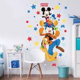 Musse Pigg Väggdekor Walltastic Mickey Mouse Character Wallsticker