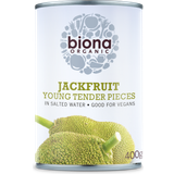 Citron/lime Torkade frukter & Bär Biona Organic Jackfruit 400g