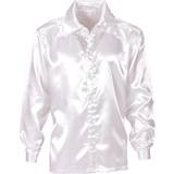 Dans - Skjortor Dräkter & Kläder Widmann 70s Satin Shirt White