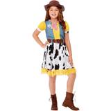 Barn - Nordamerika Maskeradkläder Smiffys Western Cowgirl Kid's Costume