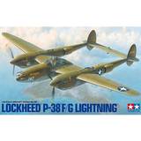 Modeller & Byggsatser Tamiya Lockheed P38F/G Lightning 1:48