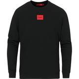 Hugo Boss Herr - Sweatshirts Tröjor Hugo Boss Diragol212 Logo Label Sweatshirt - Black