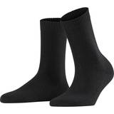 Cashmere - Dam Underkläder Falke Cosy Wool Women Socks - Black