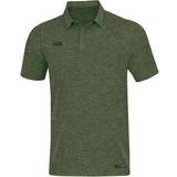 JAKO Premium Basics Polo Shirt Unisex - Khaki Melange