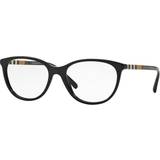 Cat Eye - Svarta Glasögon & Läsglasögon Burberry BE2205