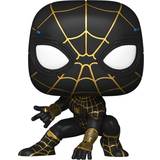 Actionfigurer Funko Pop! Marvel Studios Spider Man No Way Home Black & Gold Suit