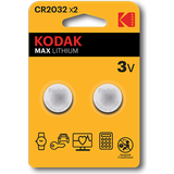 Kodak Max Lithium CR2032 2-pack