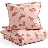 Animals - Blåa Textilier Sebra Junior Bedding Set Nightfall 100x140cm