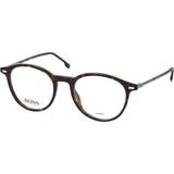 Svarta - runda Glasögon & Läsglasögon Hugo Boss BOSS1123 086
