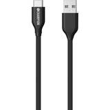 Champion Svarta - USB-kabel Kablar Champion USB A-USB C 2.0 3m