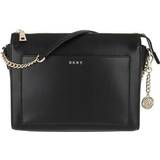 DKNY Axelremsväskor DKNY Bryant Medium Box Crossbody Bag - Black/Gold