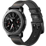 Gear s3 armband INF Leather Band Watch Samsung Gear S3 Classic/Frontier 22mm