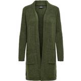 Only Koftor Only Long Knitted Cardigan - Green/Khaki