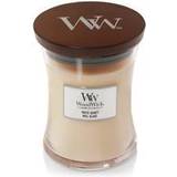 Woodwick Vita Ljusstakar, Ljus & Doft Woodwick White Honey Medium Doftljus 275g