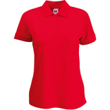 Fruit of the Loom Ladies 65/35 Polo Shirt - Red