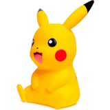 Gula Bordslampor Barnrum Teknofun Pokémon Pikachu Light Up 3D Figure Bordslampa