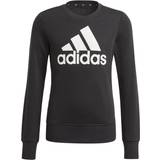 Viskos Överdelar Barnkläder adidas Girl's Essntials Sweatshirt - Black/White (GP0040)